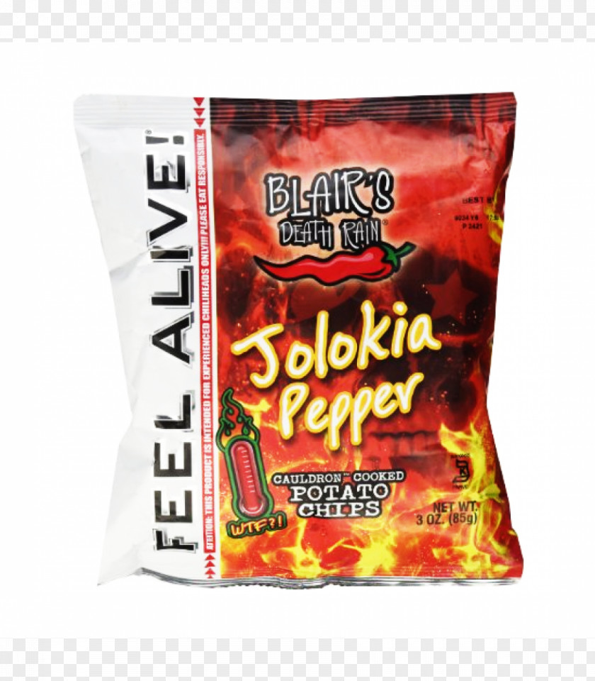 Ghost Pepper French Fries Salsa Blair's Sauces And Snacks Chili Potato Chip PNG