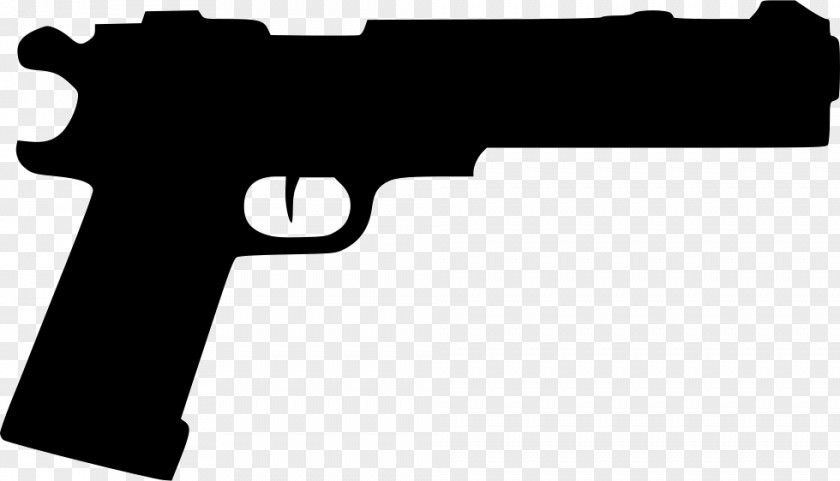 Handgun Firearm M1911 Pistol Decal Sticker PNG