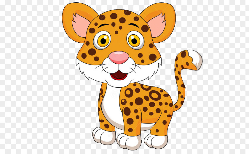 Jaguar Cartoon Drawing PNG