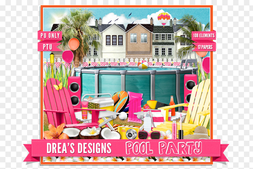 Pool Party Recreation Dollhouse Google Play PNG