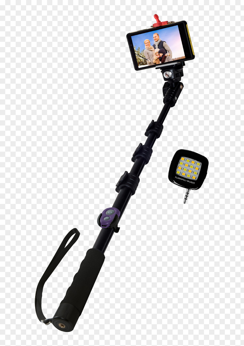 Selfie Stick Monopod Camera Shutter PNG