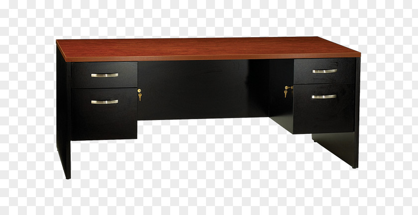 Table Pedestal Desk Furniture Office PNG