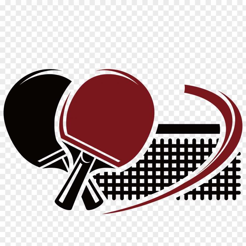 Table Tennis Sport Poster Racket PNG