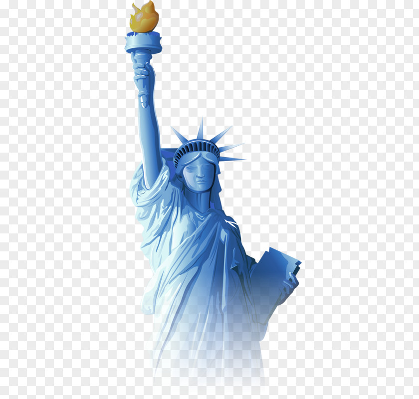 Blue Like The Statue Of Liberty PNG