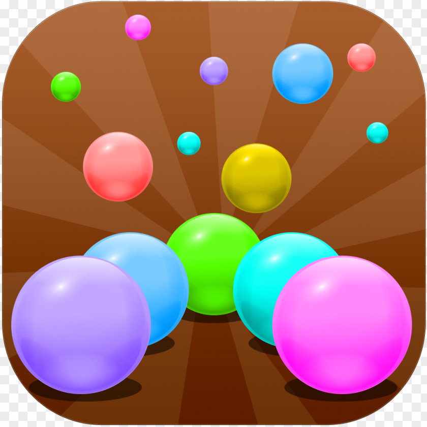 Bubble Shooter Balloon Sphere PNG