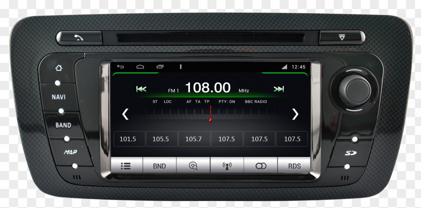 Car Audio GPS Navigation Systems SEAT Ibiza Vehicle PNG