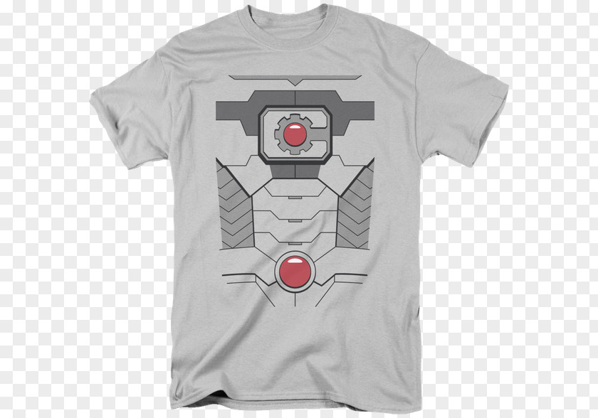 Cyborg T-shirt Batman Top PNG