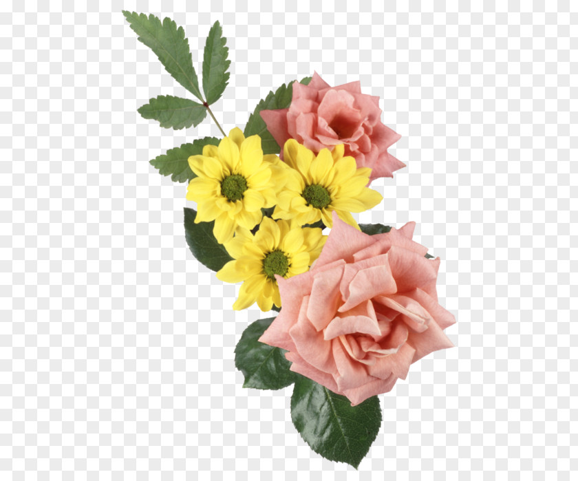 Flower Garden Roses Nosegay Bouquet PNG