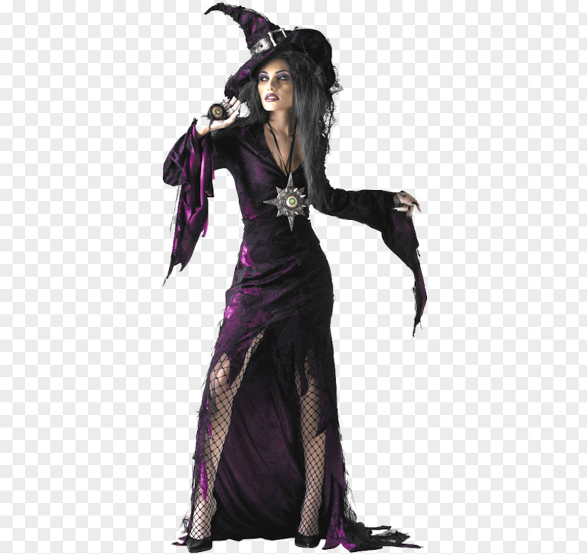 Halloween Wicked Witch Of The West Costume Gothic Fashion PNG