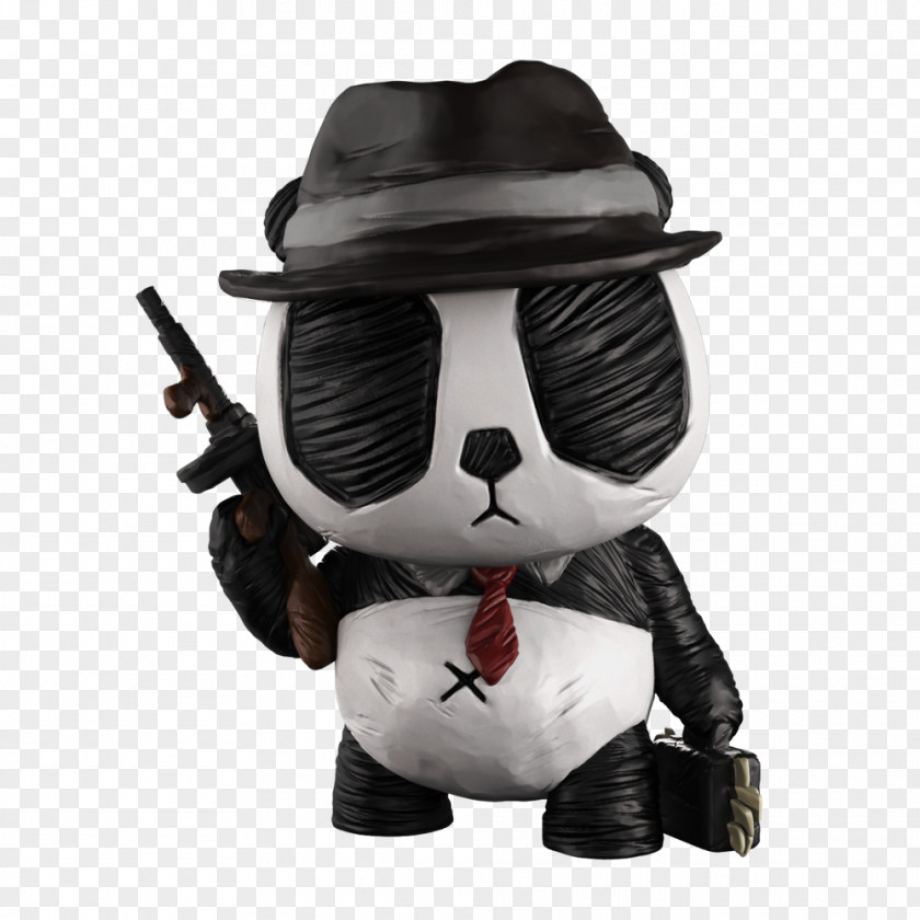 Ink Figures Giant Panda Red Mafia Lifestyle Store Gangster PNG