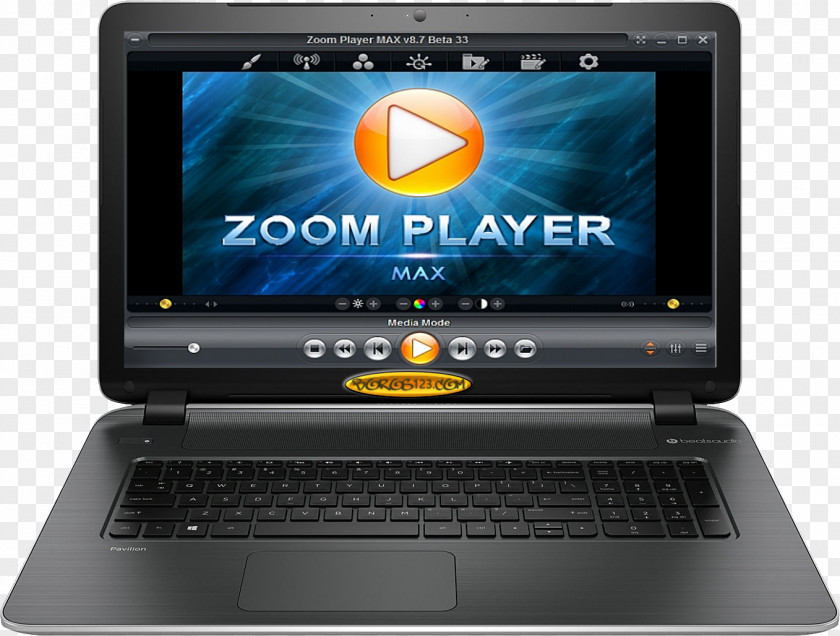 Laptop Netbook Hewlett-Packard Zoom Player Personal Computer PNG