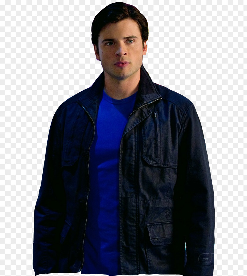 Tom Welling Smallville Leather Jacket Fortune Textile Blazer PNG