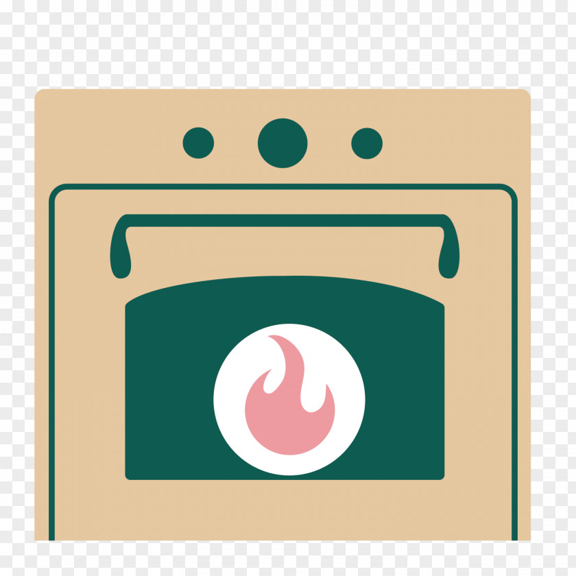 Vector Brown Oven Icon Decoration Clip Art PNG
