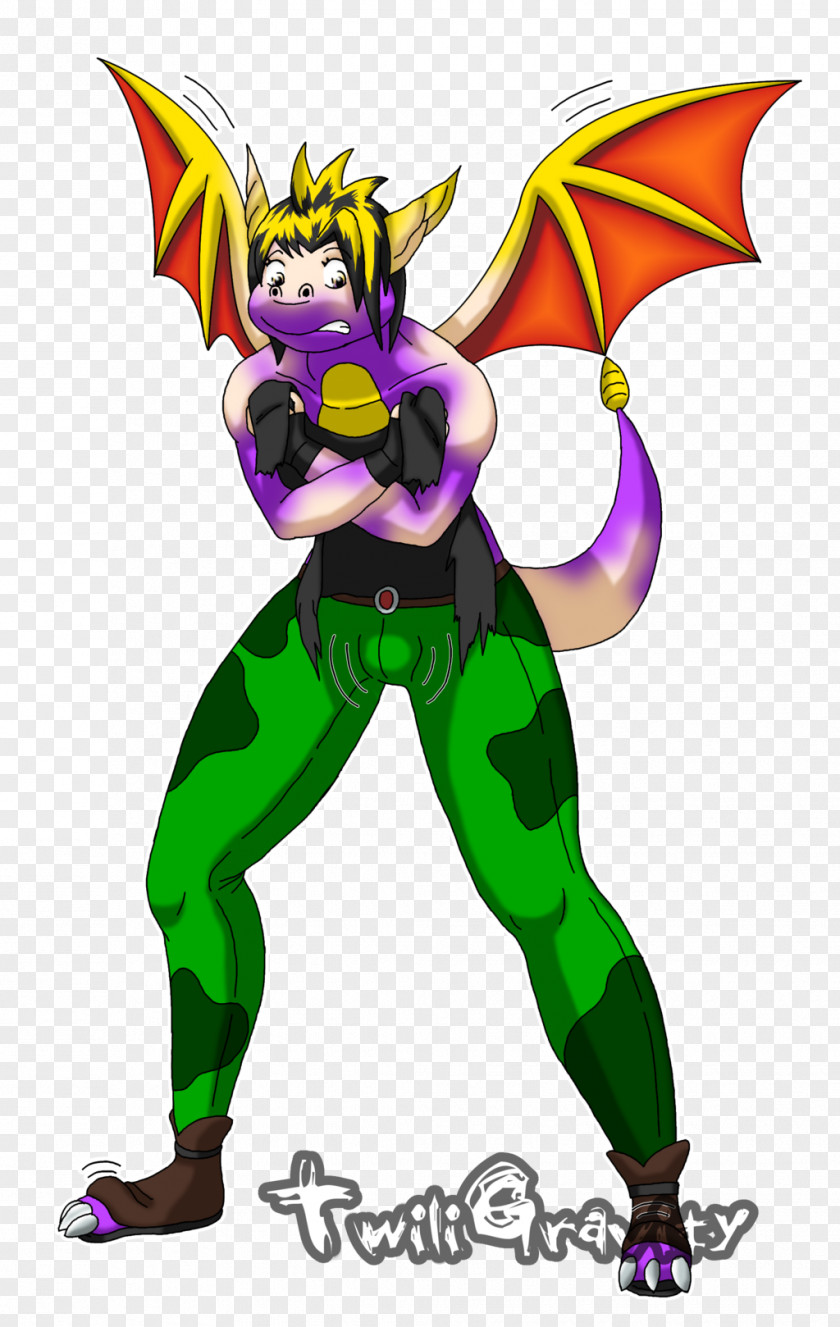Demon Wings Spyro Dragon Female Legendary Creature PNG