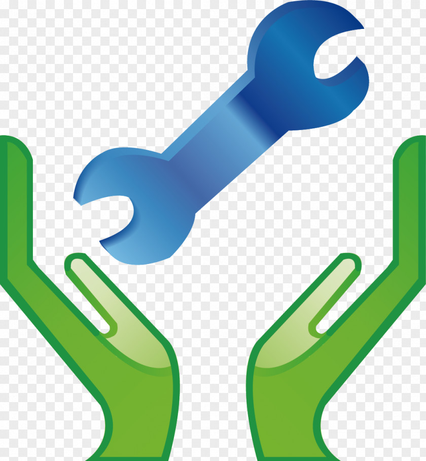 Hands Wrench Vector Elements Euclidean Element PNG