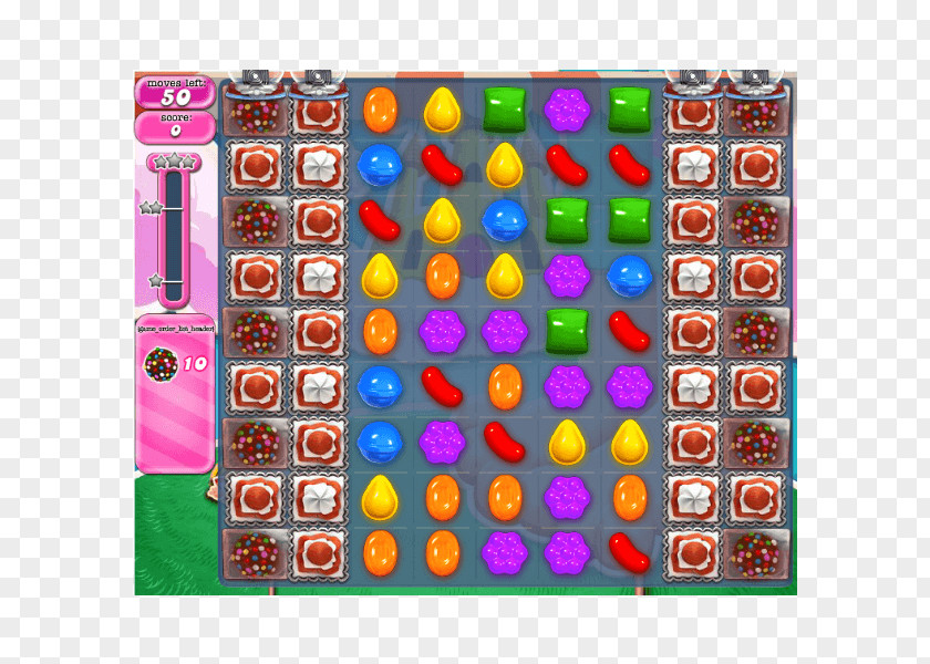 Candy Crush Saga 0 1 2 3 PNG