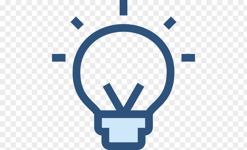 Creative Incandescent Light Bulb Invention Symbol PNG