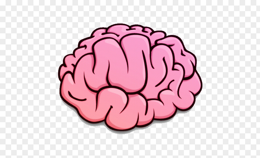 Plant Pink Drawing Cartoon Character Human Brain PNG