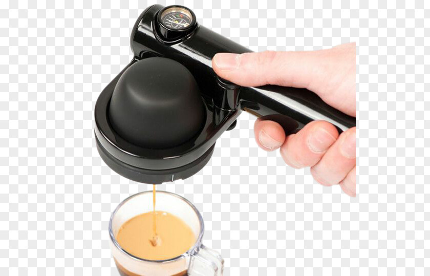 Pour Coffee Coffeemaker Cafe Handpresso Single-serve Container PNG