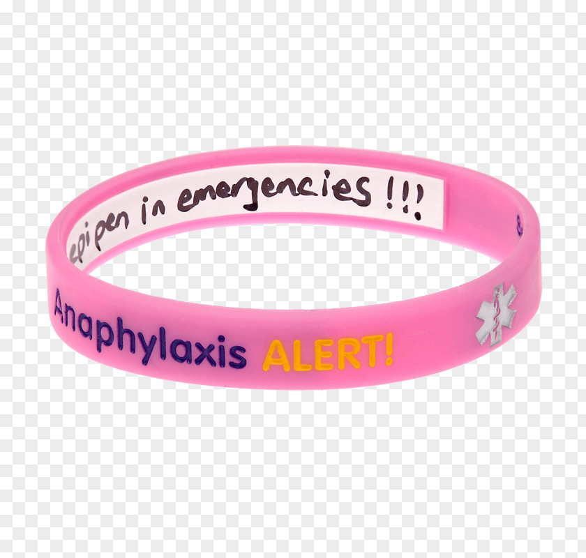Anaphylaxis Reaction Wristband Bracelet Bangle Product Jewellery PNG