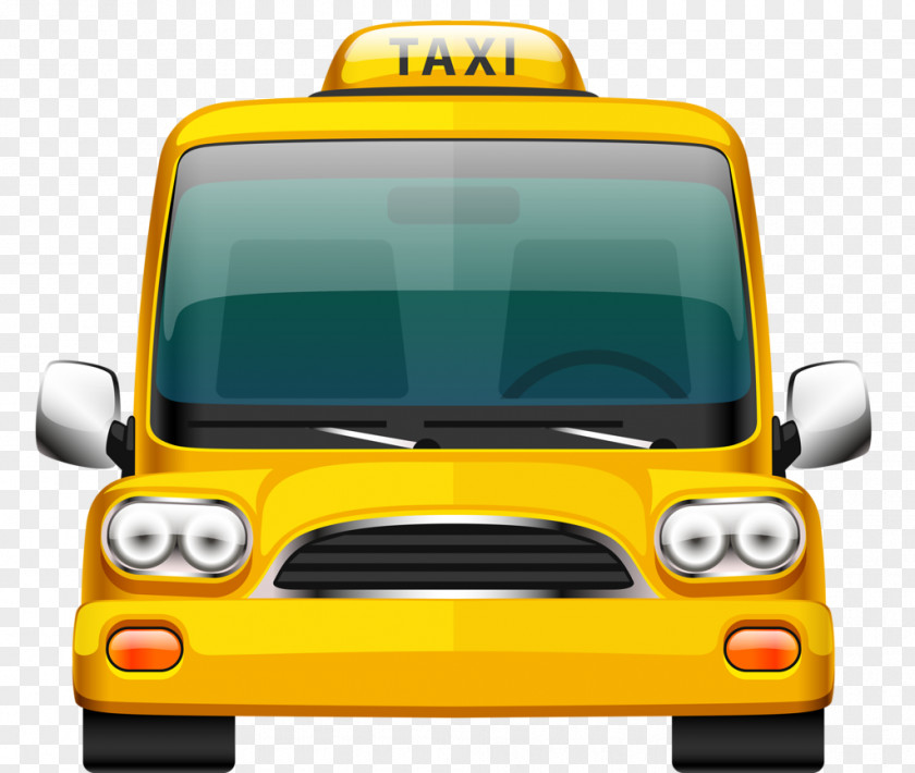 Car Taxi Trolley Clip Art PNG