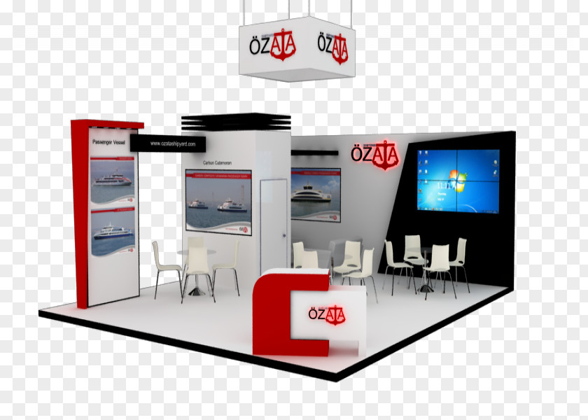 Exhibition Booth Stand Contractors Dubai Istanbul Gitex Technology Fair PNG