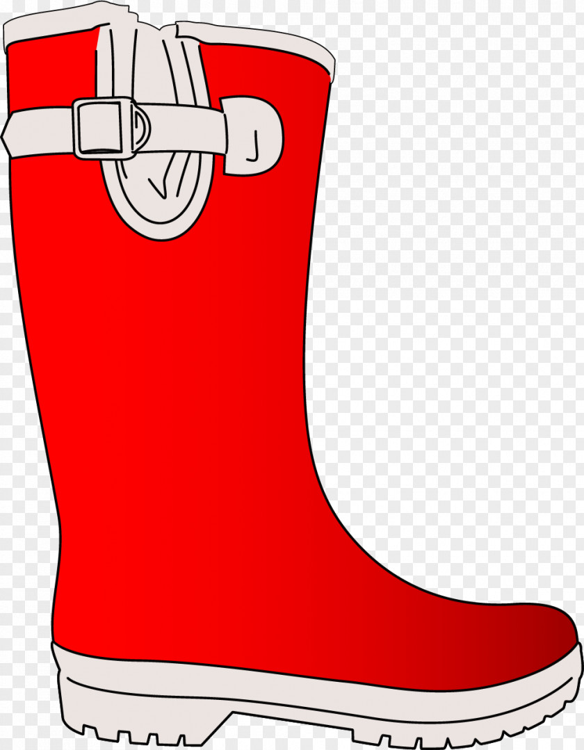 Vector Hand-painted Boots Wellington Boot Clip Art PNG