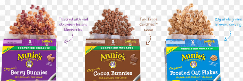 Cereal Box Organic Food Breakfast Annie’s Homegrown PNG