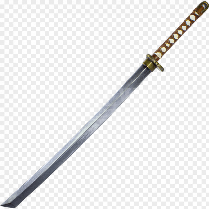 Giant Katana Sword Weapon Wakizashi Samurai PNG