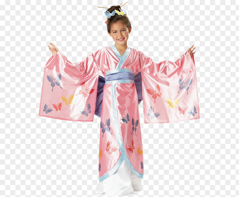 Japan Kimono Halloween Costume Dress PNG