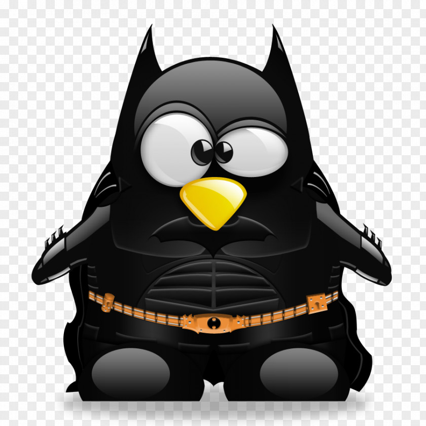 Knight Batman Penguin T-shirt Tuxedo Linux PNG