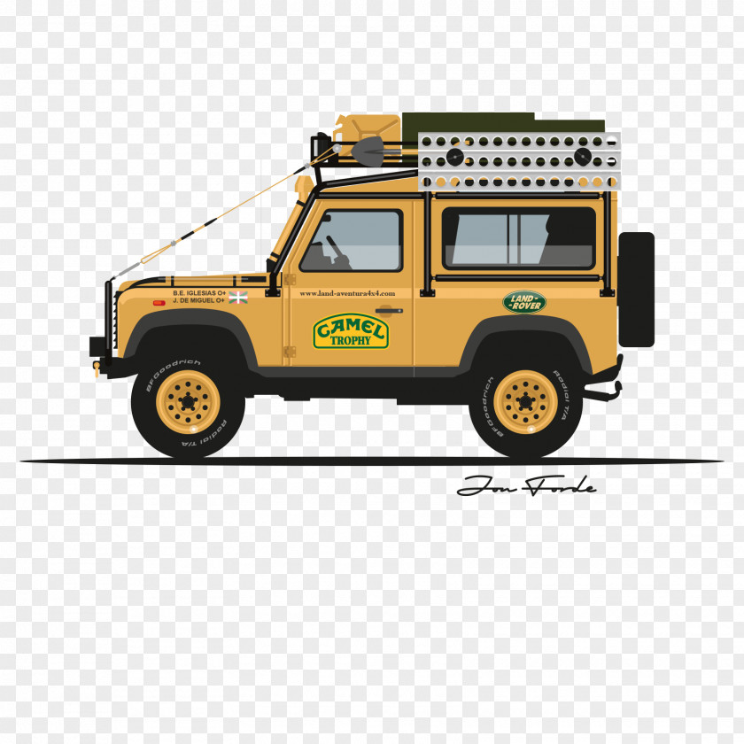 Land Rover 1997 Defender Range Sport Discovery Series PNG