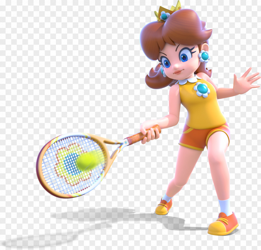 Tennis Princess Daisy Mario Tennis: Ultra Smash Peach PNG