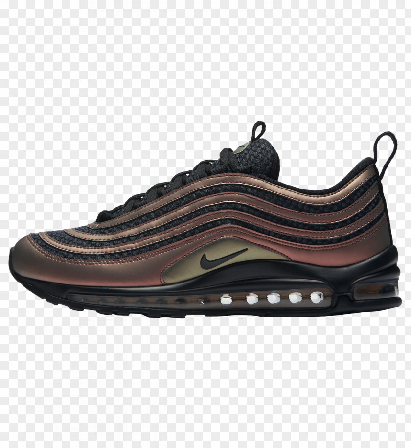 Green Leather Shoes Nike Air Max 97 Shoe Sneakers PNG