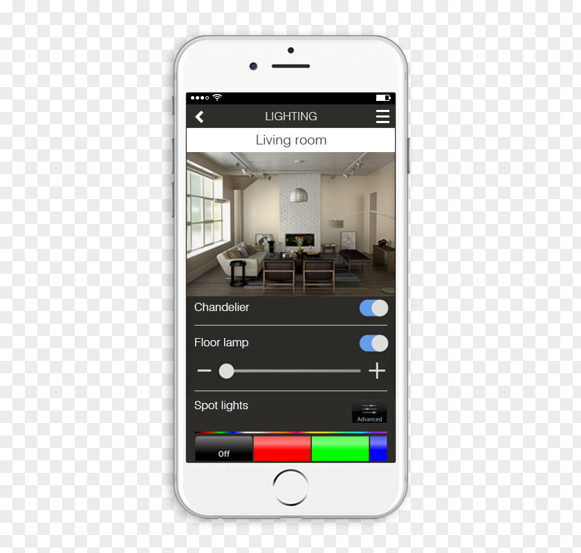Lighting Control System Smartphone Mobile Phones PNG