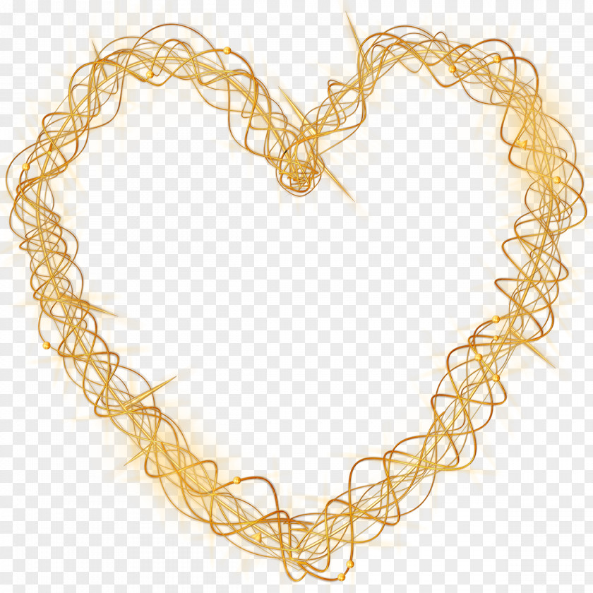 Pearls Heart Clip Art PNG