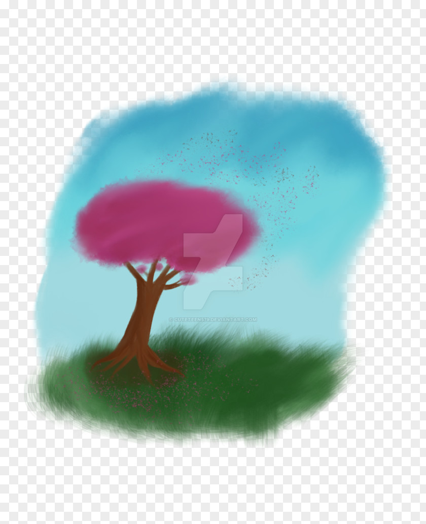 Pink Tree Desktop Wallpaper Organism Computer Sky Plc PNG