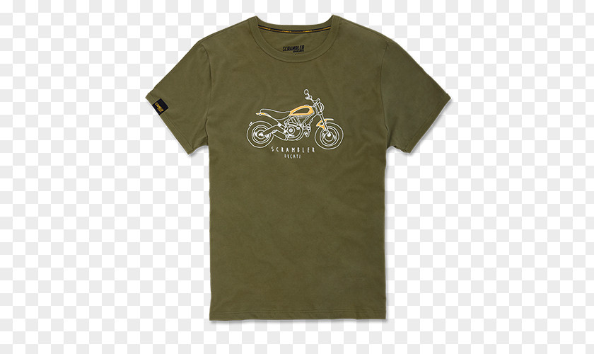 T-shirt Ducati Scrambler Corse PNG