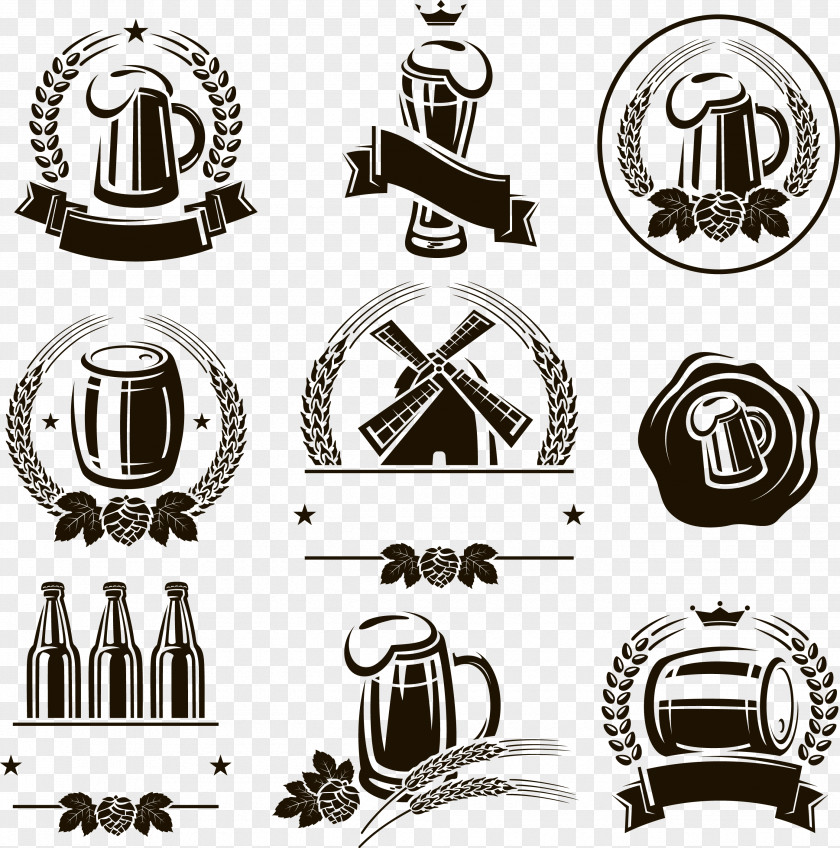 Beer Icon Labels Euclidean Vector Photography Illustration PNG