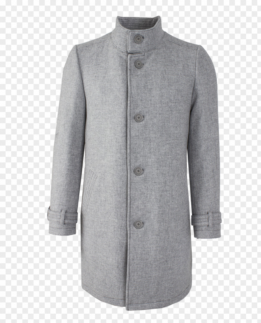 Gents Overcoat Grey PNG