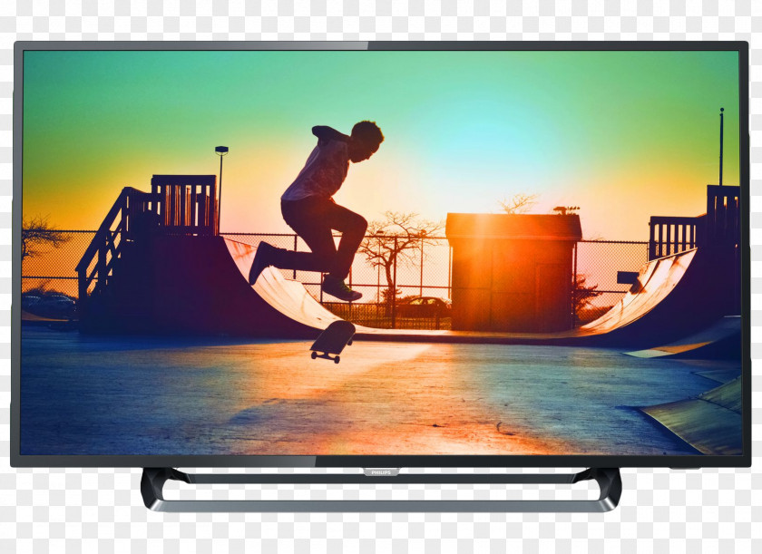 Smart Tv 4K Resolution LED-backlit LCD TV High-definition Television Ambilight PNG