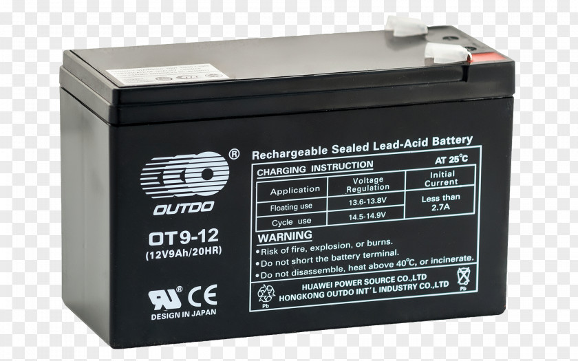Battery Rechargeable VRLA Lead–acid Automotive PNG