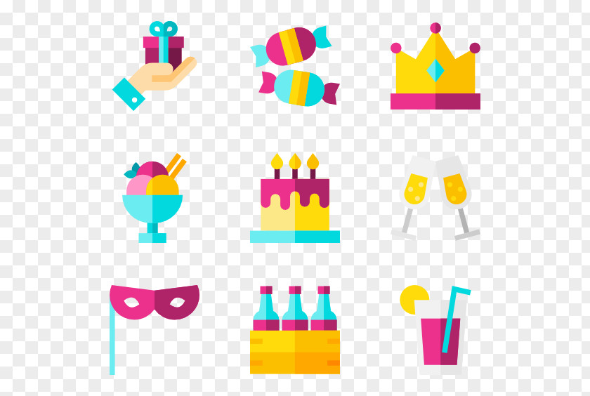 Birthday Party Clip Art PNG