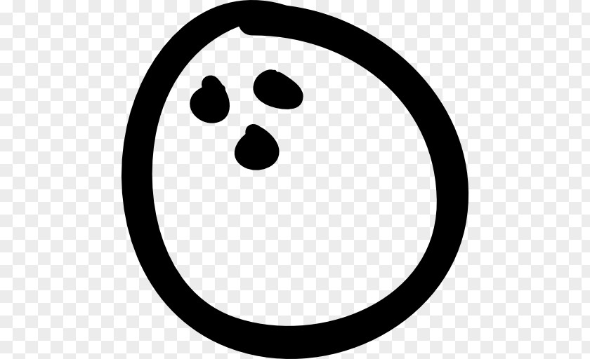 Black And White Smile Facial Expression PNG