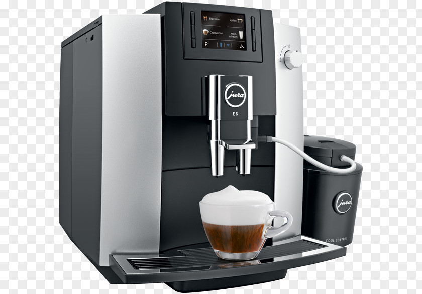 Coffee Cappuccino Espresso Jura Elektroapparate E6 PNG