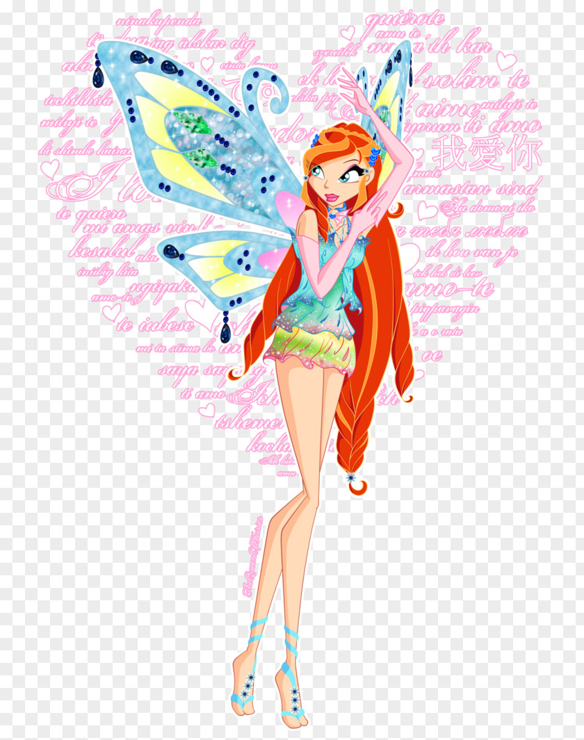 Bloom Enchantix Drawing Illustration Fairy Digital Art PNG