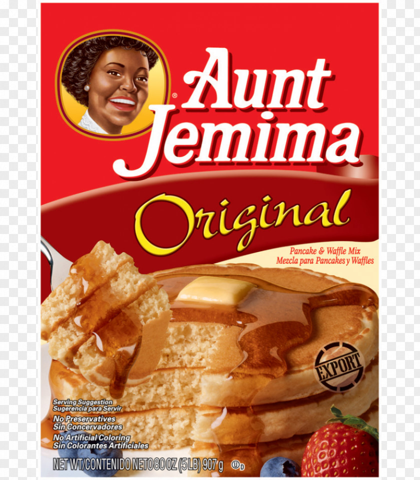 Breakfast Pancake Waffle Buttermilk Aunt Jemima PNG