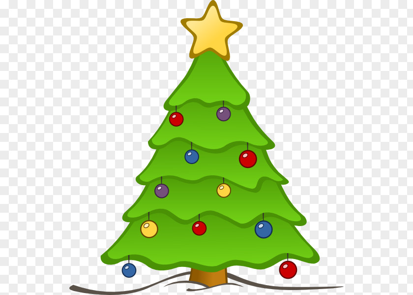 Christmas Clip Art Tree PNG