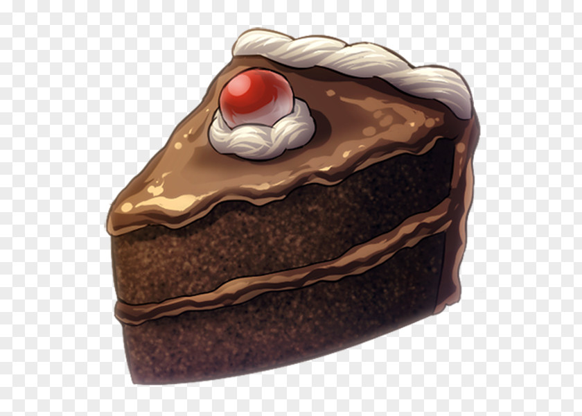 Chocolate Cake Birthday Cream Truffle PNG