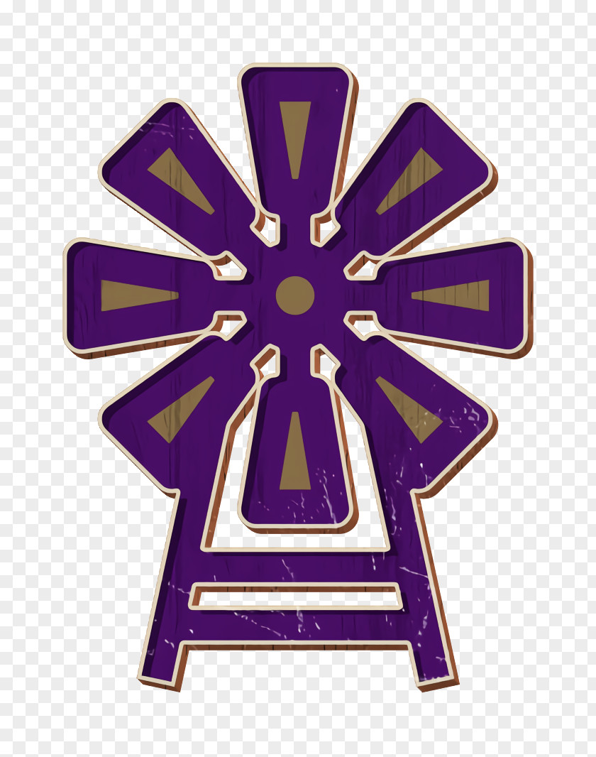 Mill Icon Farming And Gardening Western PNG